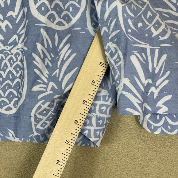 Chubbies‎ Swim Trunk Mens XXL Blue Pineapple Print Lined Drawstring Waist 5.5" - Picture 7 of 14